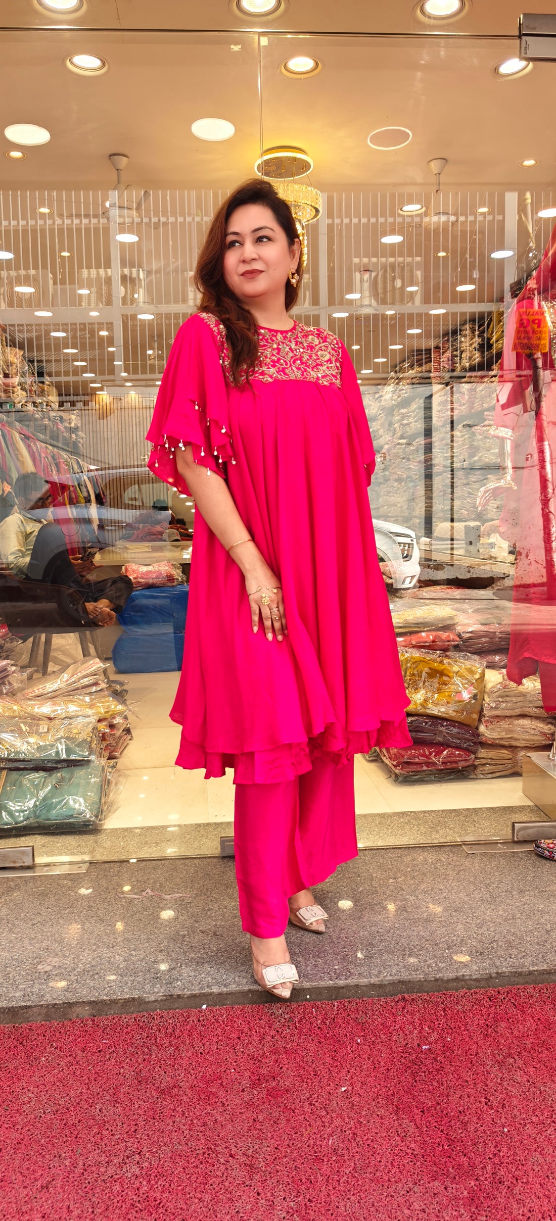 Rani Radiance Frock Coord Set